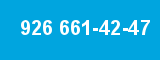 926 661-42-47